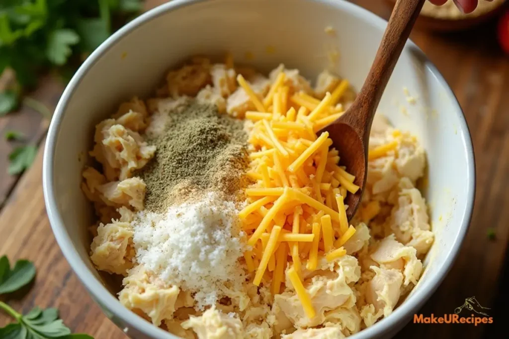 Stuffed crescent rolls with chicken